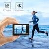 AKASO Brave 4, Ultra HD 4K Wifi action kamera med digital zoom