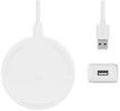 Belkin 10W Wireless Charging Pad with PSU & Micro USB Cable, White