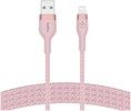 Belkin BOOST CHARGE USB-A to LTG_Braided Silicon, 1m, Pink