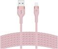 Belkin BOOST CHARGE USB-A to LTG_Braided Silicon, 3m, Pink