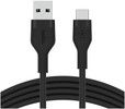Belkin BOOST CHARGE USB-A to USB-C Silicon, 1m, Black