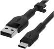 Belkin BOOST CHARGE USB-A to USB-C Silicon, 2m, Black