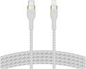 Belkin BOOST CHARGE USB-C to LTG_Braided Silicon, 1m, White
