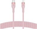 Belkin BOOST CHARGE USB-C to LTG_Braided Silicon, 2m, Pink