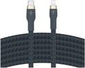Belkin BOOST CHARGE USB-C to LTG_Braided Silicon, 3m, Blue