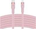 Belkin BOOST CHARGE USB-C to LTG_Braided Silicon, 3m, Pink