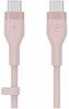 Belkin BOOST CHARGE  USB-C to USB-C 2.0 Silicone, Pink (2m)