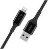 Belkin Smart LED USB-A to Lightning Cable, Black