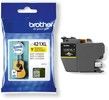 Brother LC421XLY Yellow ink cartridge XL 500page