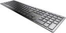 Cherry KW 9100 Slim Wireless Keyboard, Black/Grey