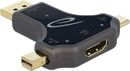 De-lock Delock 3 in 1 Monitor Adapter with USB-C(TM) / DisplayPort / mini Display