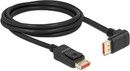 De-lock Delock DisplayPort cable male straight to male 90 downwards 8K 60Hz 2
