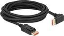 De-lock Delock DisplayPort cable male straight to male 90 downwards 8K 60Hz 5
