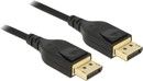De-lock DisplayPort cable 8K 60 Hz 1m DP 8K certified
