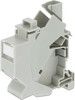 De-lock Keystone Mounting for DIN rail with dust cover