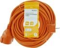DELTACO Extension cord IP20 H05VV-F 3G1.5 20M, orange color