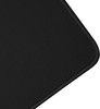DELTACO GAMING DMP460 L Mousepad, 450x400x4mm, stitched edges, black