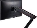 DELTACO GAMING Single Monitor Spring-Assisted Pro Gaming Monitor Arm