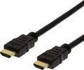 DELTACO HIGH-SPEED FLEX HDMI cable, 4M, 4K UHD, black