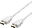 DELTACO ULTRA High Speed HDMI-kabel, 48Gbps, 1m, vit