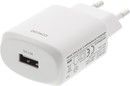 DELTACO USB wall charger, 2,4 A, 10 pcs, bulk, FSC package
