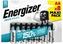 Energizer Max Plus AA/E91 (8-pack)