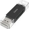 Hama Kortlsare USB-A Micro-USB SD/microSD