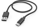 Hama Laddkabel USB-A till USB-C Svart 1,0m