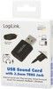LogiLink USB-ljudkort 3,5mm-uttag
