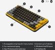 Logitech POP Keys Wireless Keyboard, Blast Yellow (Nordic)