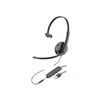 Poly C3215 BlackWire Mono headset (USB-A)