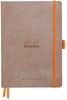 Rhodia Goalbook soft taupe A5 dot ivory