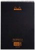 Rhodia NotePad wire black A4 lined