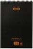 Rhodia NotePad wire black A4 squared