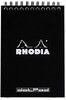 Rhodia NotePad wire black A6 dot