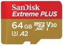 Sandisk Extreme PRO  MicroSD 64GB SD-Adapter, 2 Y RescuePro Deluxe, 200MB/90MB/s