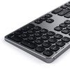 Satechi Trdlst tangentbord fr upp till 3 enheter - US Engelsk Layout - Silver