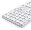 Satechi Trdlst tangentbord fr upp till 3 enheter - US Engelsk Layout - Space Gray