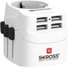SKross PRO Light World Travel adapter, USB 4xA