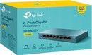 Tp-link LiteWave 8-Port Gigabit Desktop Switch, 8 Gigabit RJ45 Ports, Desktop