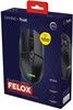 Trust GXT 110 Felox Illuminated Wireless Gaming mouse Svart