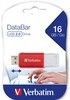 Verbatim DataBar USB 2.0 Drive 16GB, Red