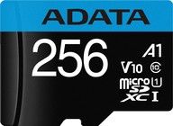 ADATA 256GB MicroSDXC UHS-I CLASS10 A1 R/W:100/25 MB/s