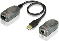 ATEN UCE260, USB 2.0 frlngning via Ethernet, 60m, 480Mb/s, sv/gr