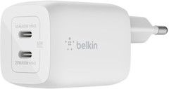 Belkin 65W PPS Dual USB-C GaN Charger + 2m C-C 100W cable