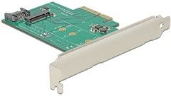 De-lock DeLOCK 88381, PCI-Express x4 adapter - 1xM.2 SATA SSD, M/B+M-fattning