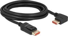 De-lock Delock DisplayPort cable male straight to male 90 right 8K 60Hz 3m