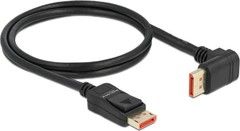 De-lock Delock DisplayPort cable male straight to male 90 upwards 8K 60Hz 1m