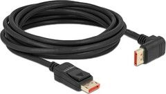 De-lock Delock DisplayPort cable male straight to male 90 upwards 8K 60Hz 5m