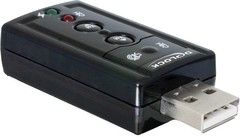 De-lock Delock USB sound adapter 7.1